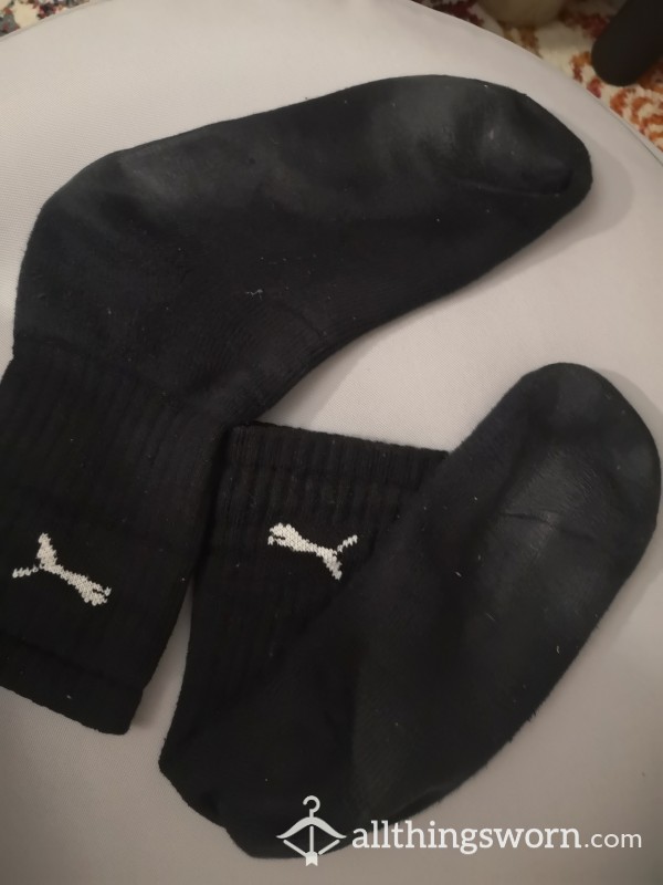 Puma Long Socks Black