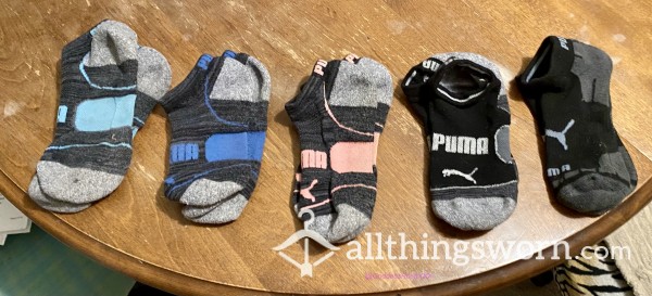 Puma Socks, Assorted 🧦ankle Socks