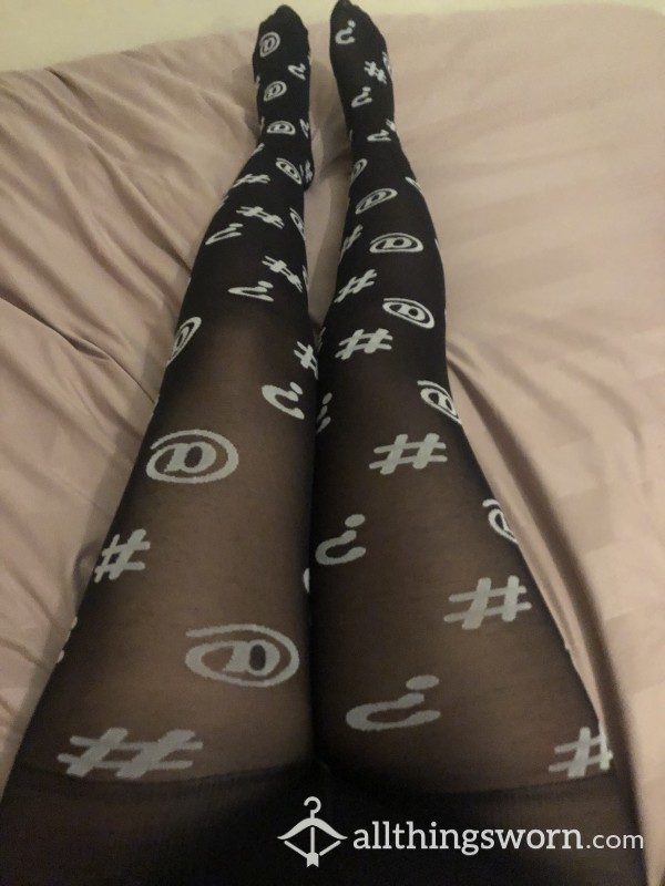 Punctuation Tights