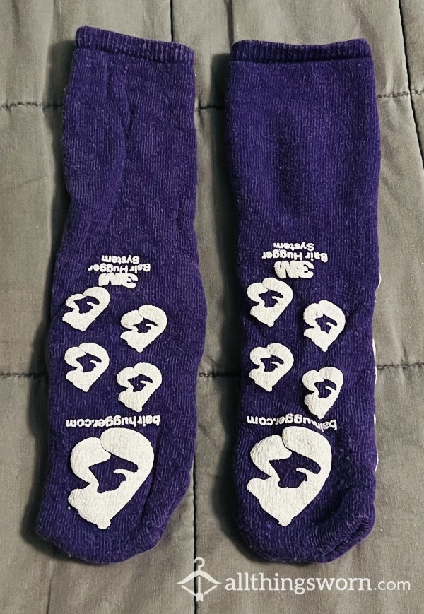 Purple Bairhugger Socks