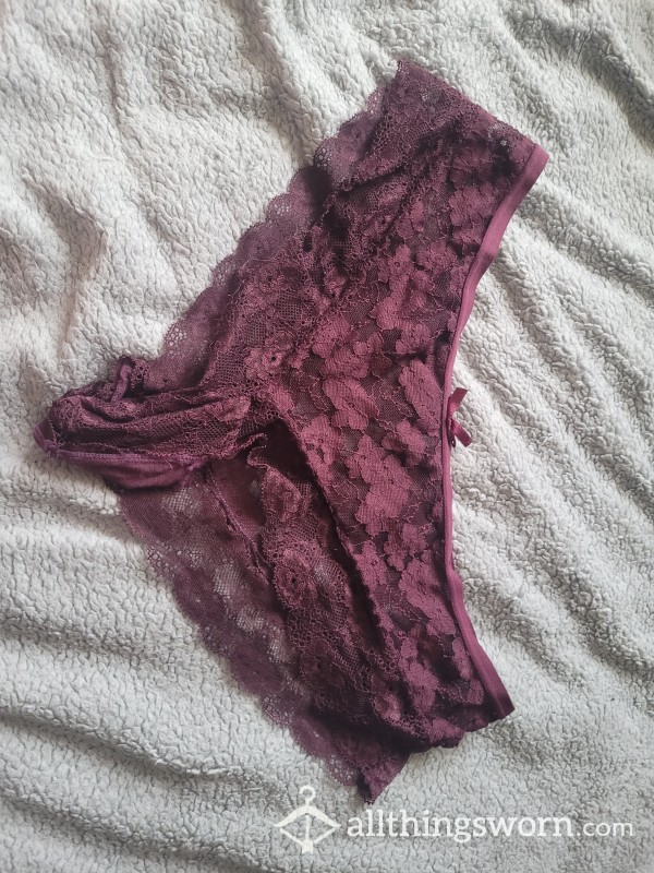 Purple Lacey Panties