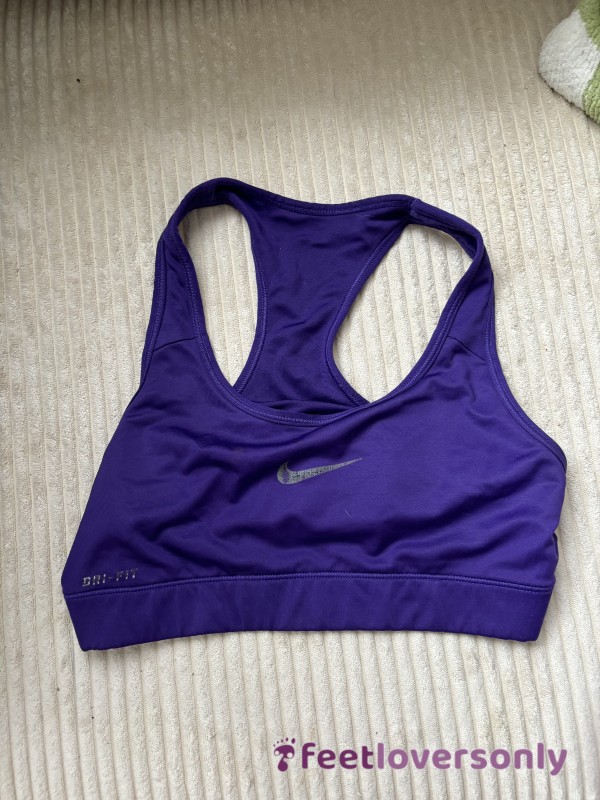 Purple Nike Sports Bra