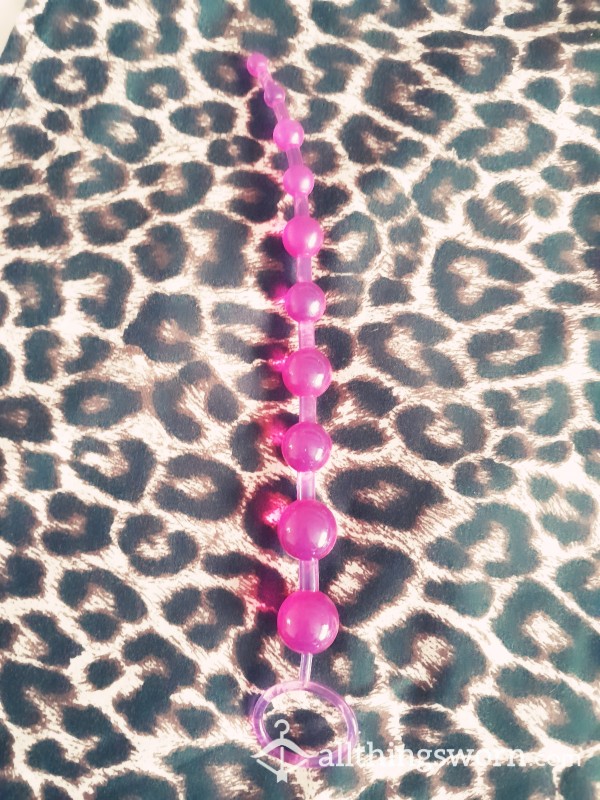Purple Pleasure Anal Beads 💜  Feel Every One 💜