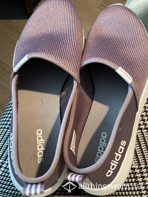 Purple Slip On Adidas