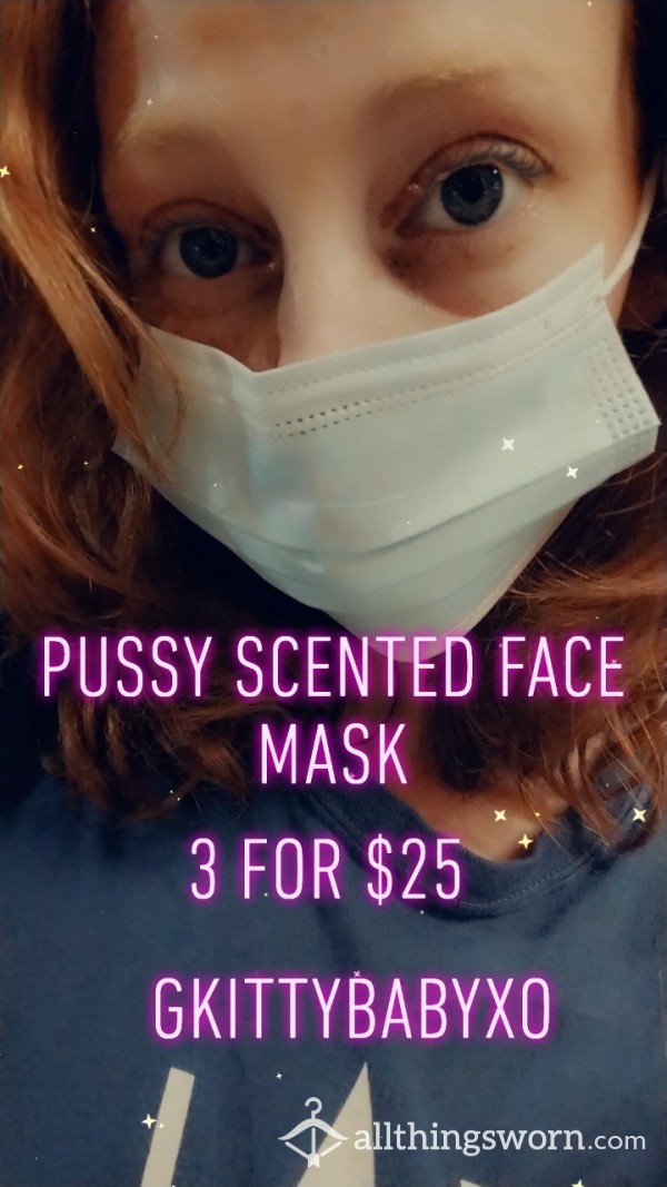Pussy Or Foot Scented Face Mask