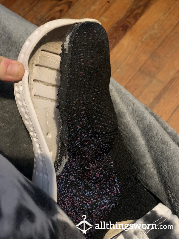 Really Worn Slip-on Sneakers