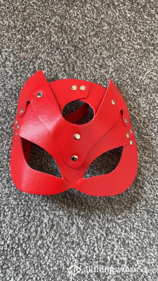 Red Leather Mask!