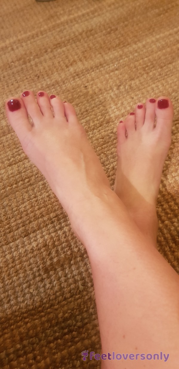 Red Sexy Pedicure