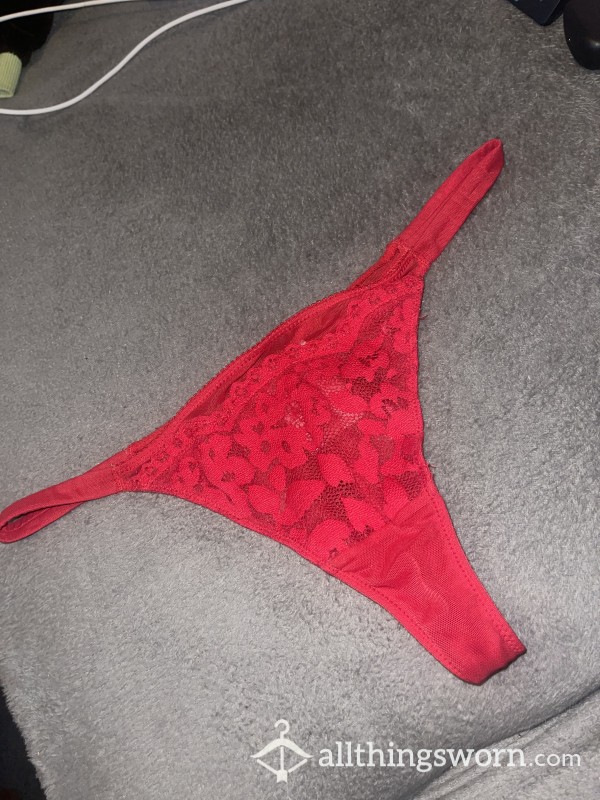 Red Thong That I’ll Be Making Wet 💦