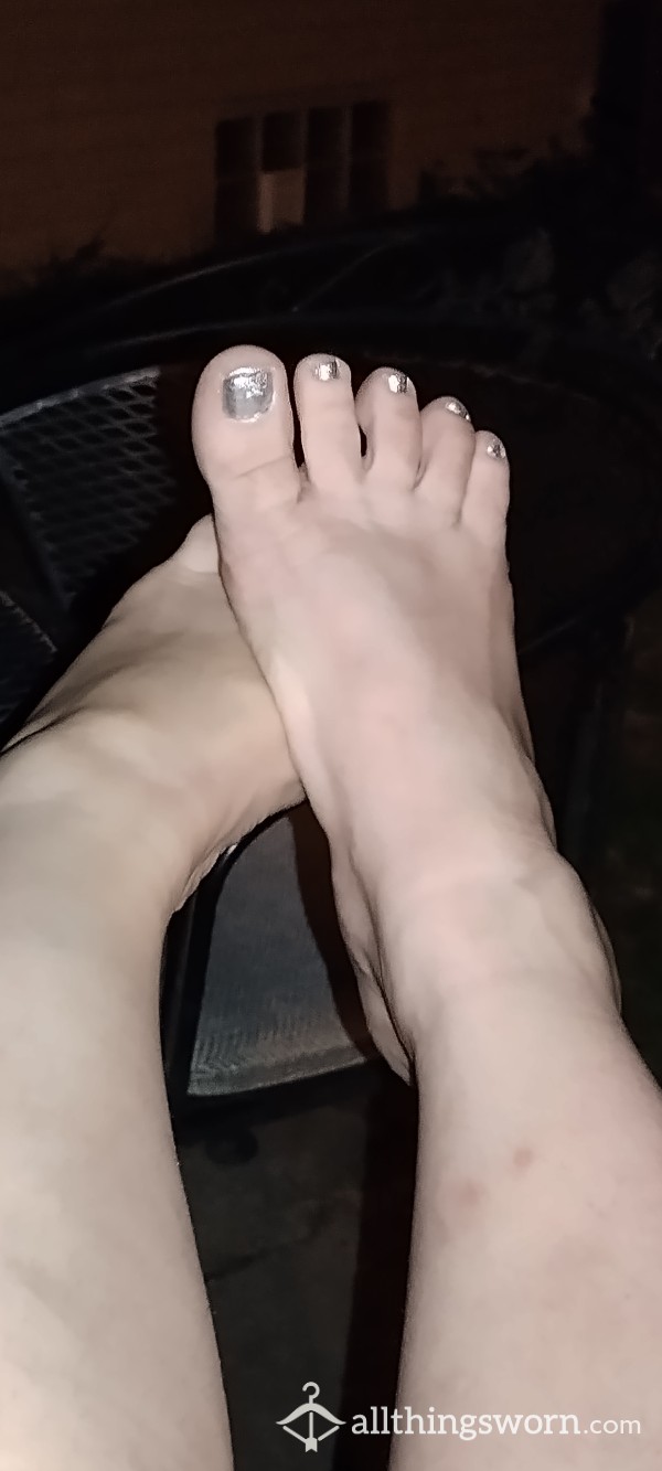 Resting My Petite Little Feet After A Long Day At Work.👣