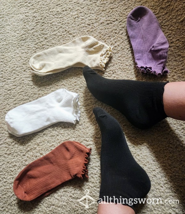 Ribbed Cotton Socks