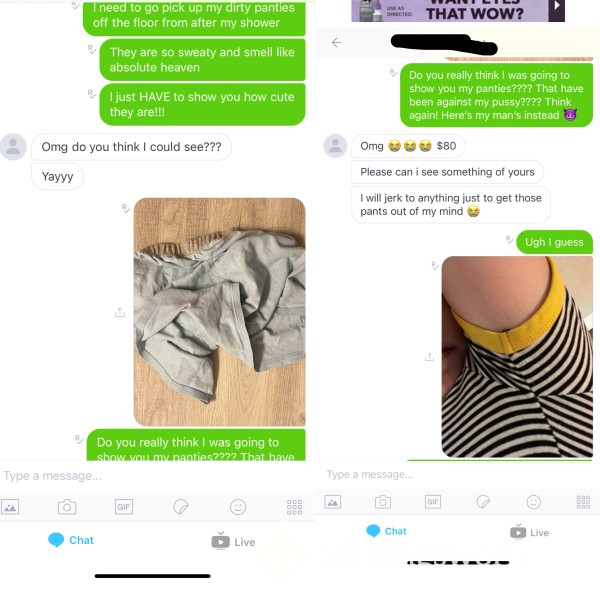 “Rip Off” Sexting Session