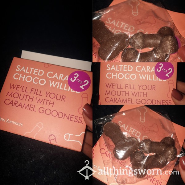 Salted Caramel Choco Willies From Ann Summers 💦