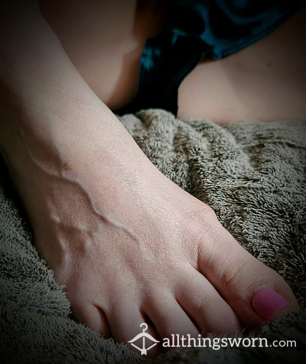 Satin And Soles, Toes And Feet