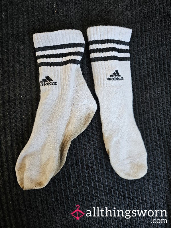 Scented Worn Adidas Socks 👅