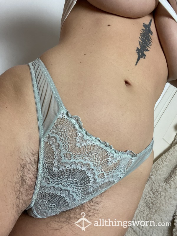 Sea Blue Old Lace Thong