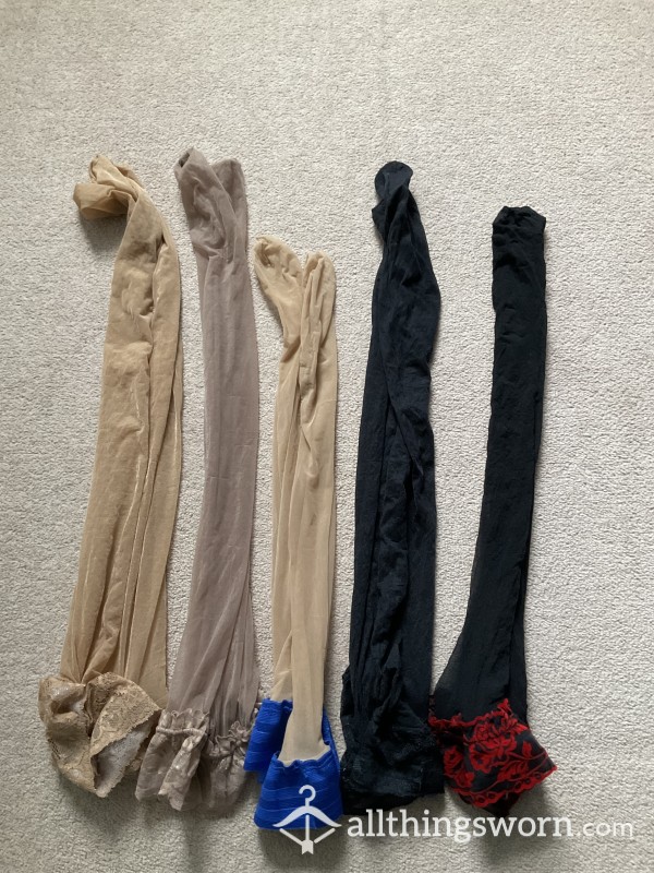 Selection Of Worn Hold Ups