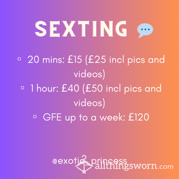 Sexting 💬
