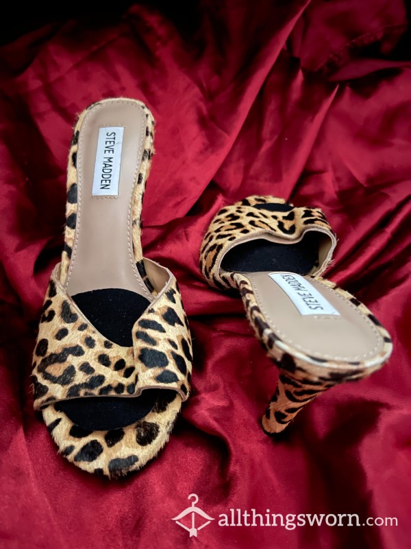 Sexy Cheetah Print Heels