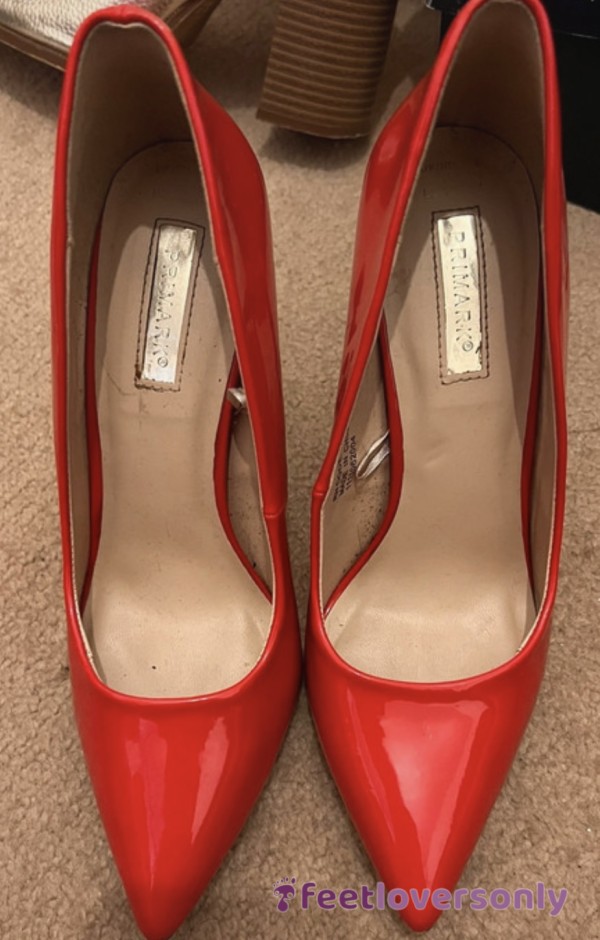Sexy Red Patent High Heels