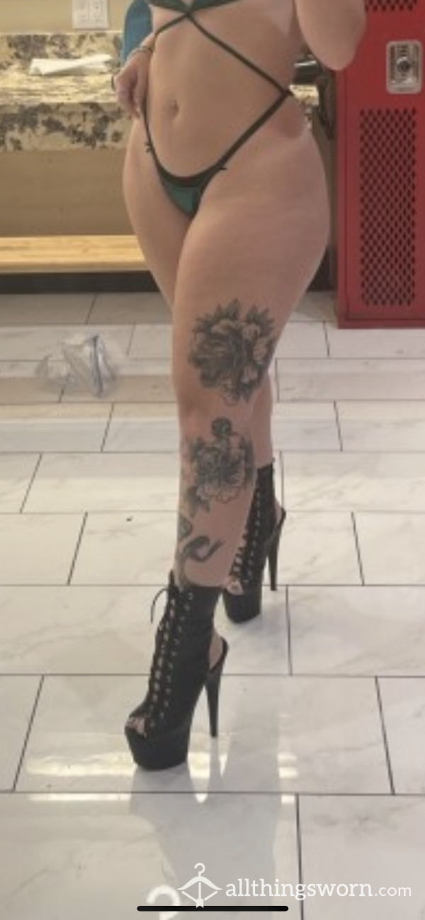 Sexy Stripper Heels Worn At The Club For You!