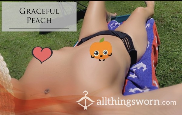 Sunbathing Topless Afternoon In The Backyard. (Full Nudity) - $5