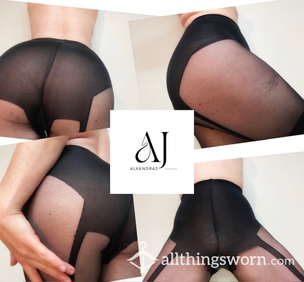 Sexy Suspension - Pantyhose With A Suspender Pattern