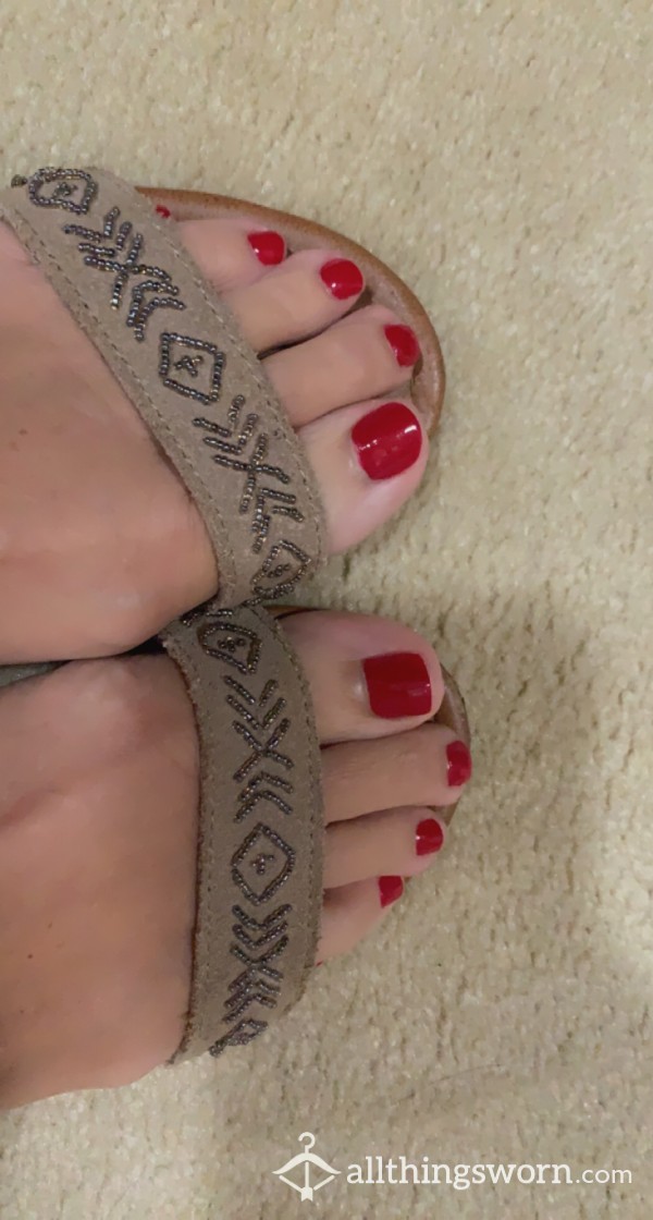 Sexy Toes, Worn Shoes For You
