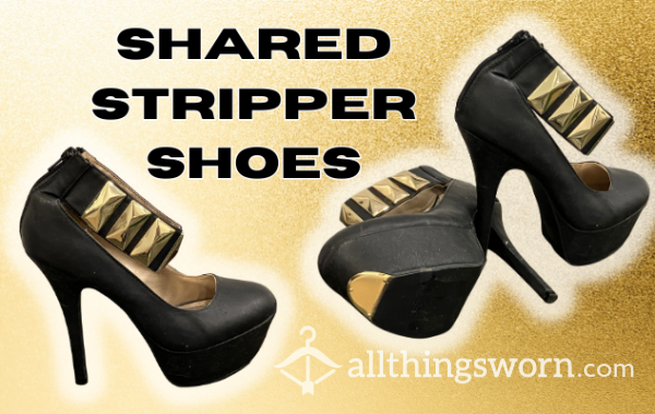 SHARED STRIPPER SHOES