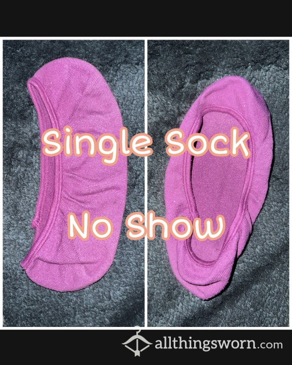 Single No Show Sock