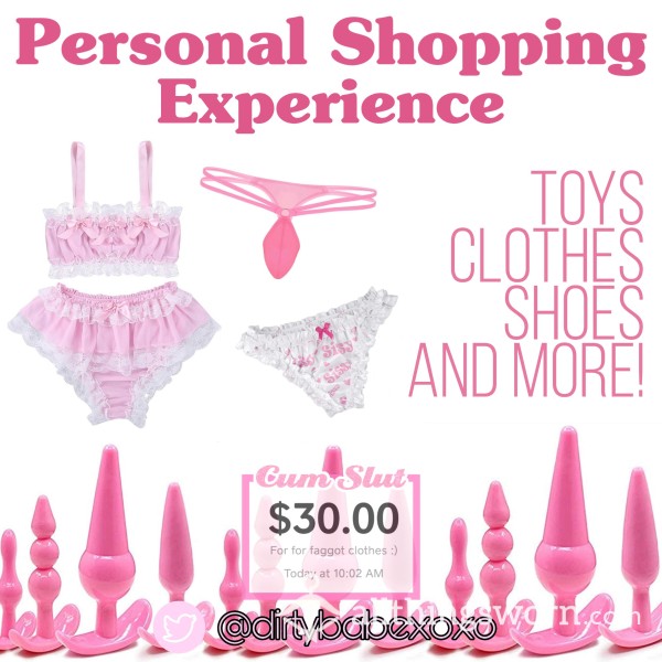 Sissification Personal Shopping