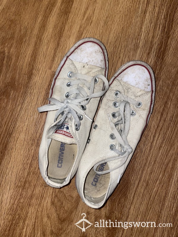 Six Year Old Converse That Have Seen My Best, Sweaty, Feet Days.