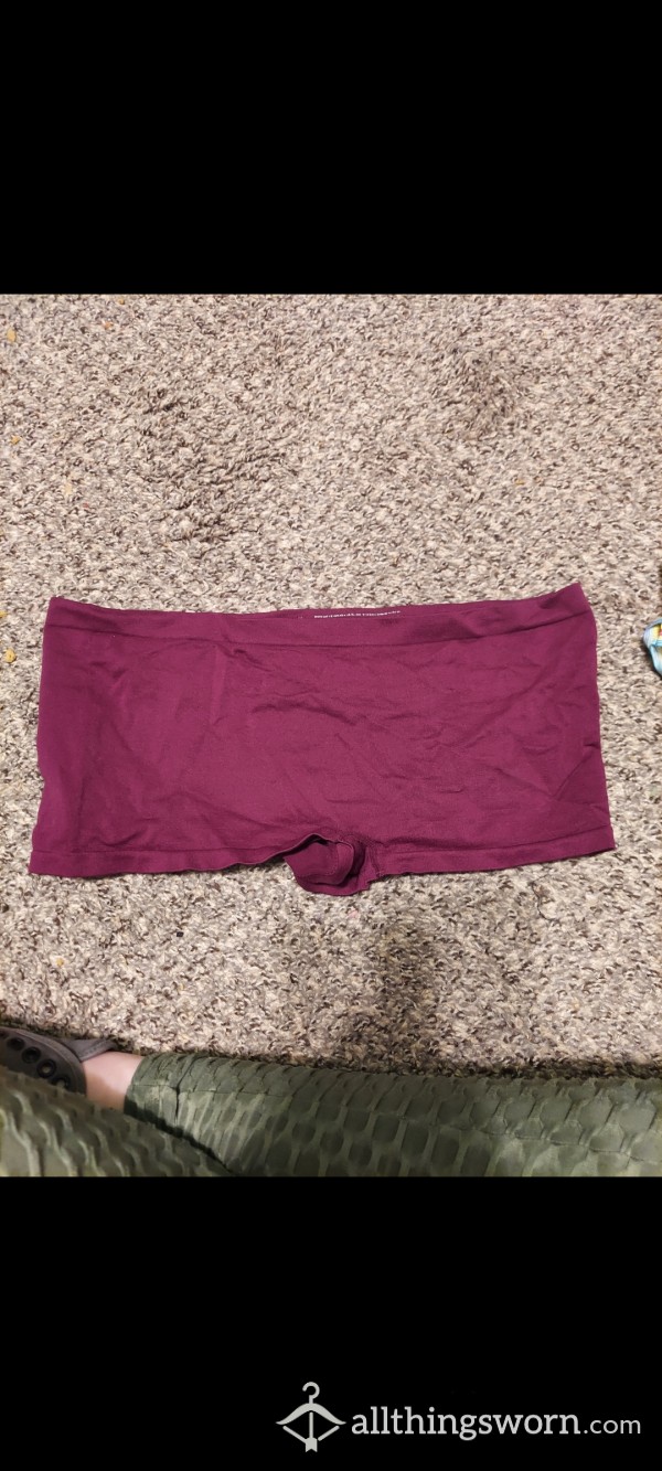 Size Xl Purple Boyshort Style Panties
