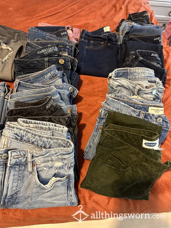 Skinny Jeans All Sizes From 2-6