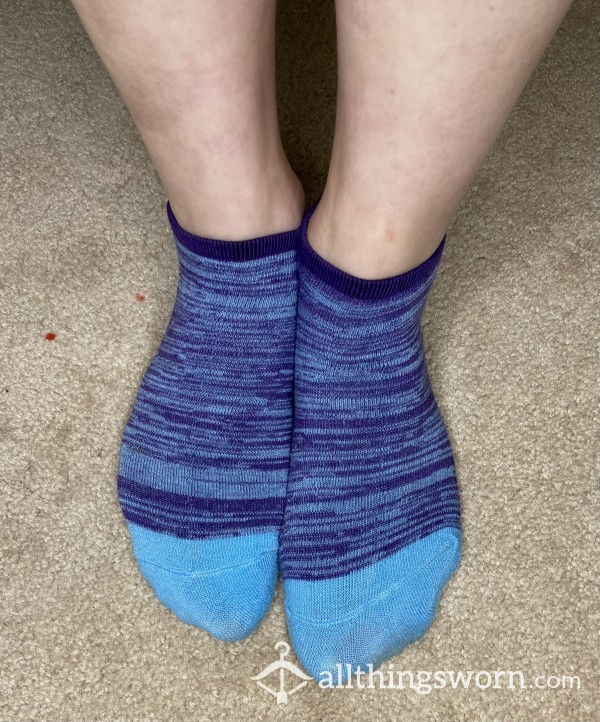 🌇Small Well-Worn Dusk Ankle Socks