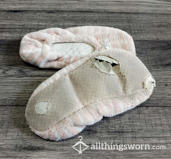 Smelly And Worn Out Slippers.