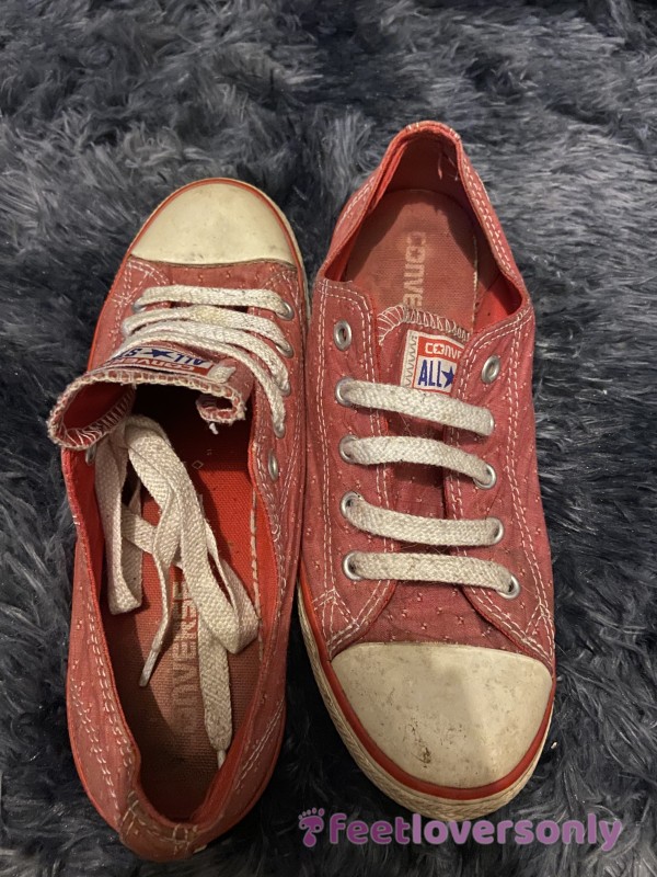 Smelly Converse Worn Without Socks