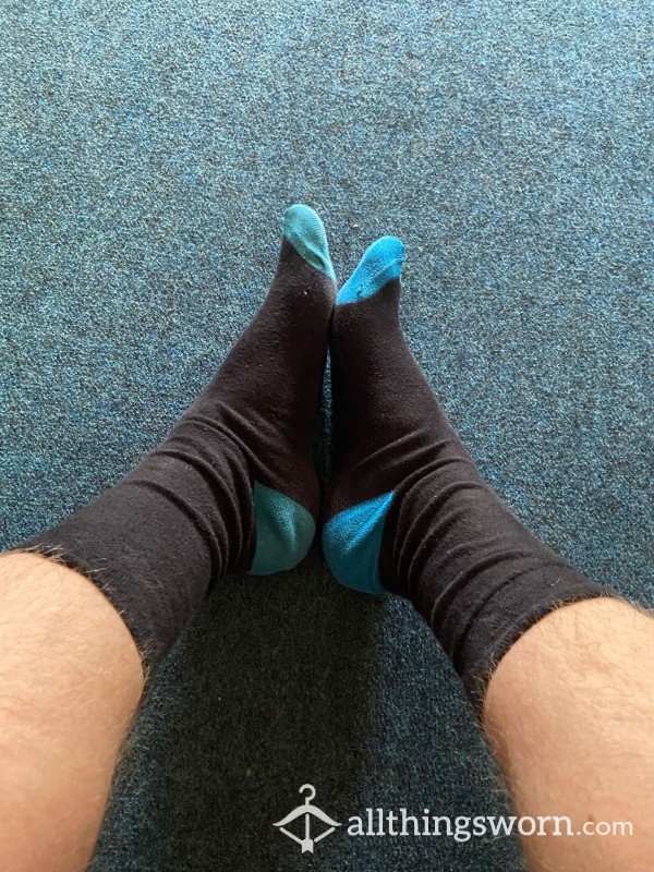 Smelly Mens Socks, Worn All Day 12hours In Engineering Boots. Can Be Worn Longer Send Us A Message 😘