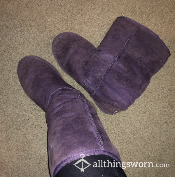 Smelly Purple Uggs🤢5 Years Old!!!