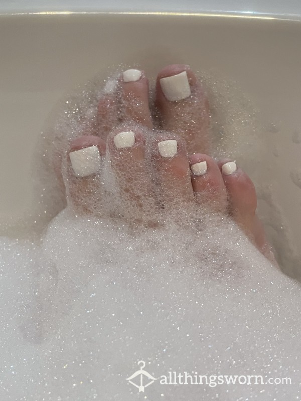 Soaking My Feet In The Bath