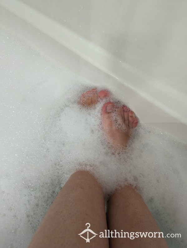 Soapy Feet Fun
