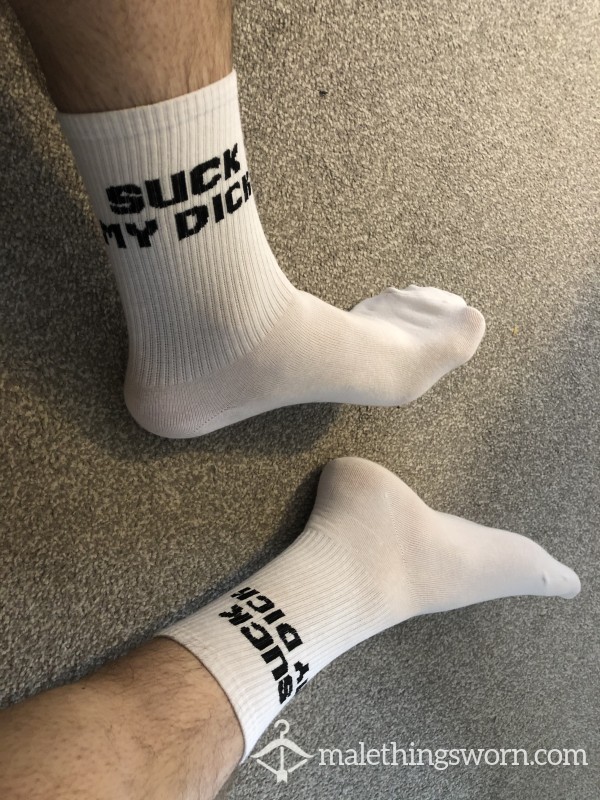 Socks - SUCK MY DICK