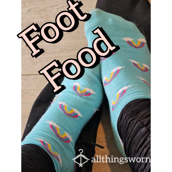 Socks With Food/sweets