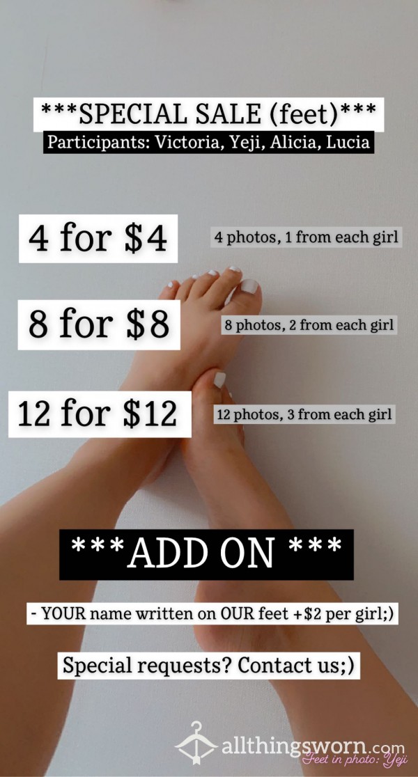 ***SPECIAL SALE*** (FEET)