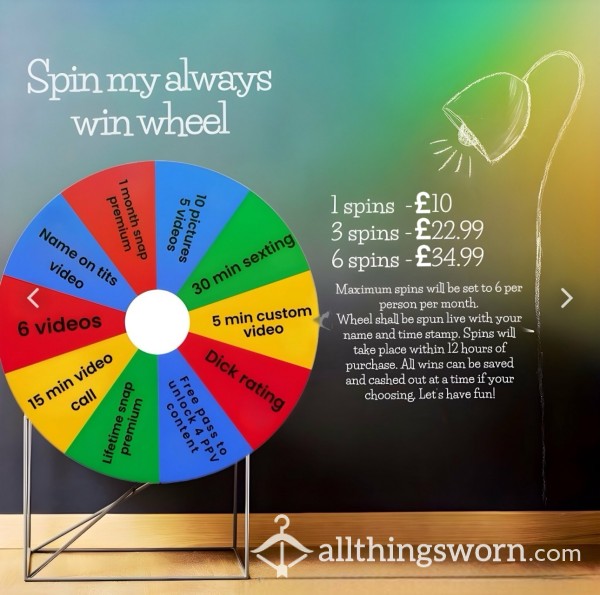 Spin My Wheel 😈