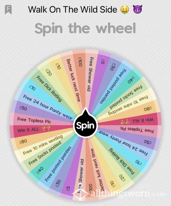 Spin My Wheel
