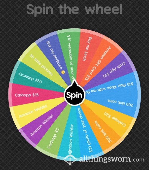 Spin The Wheel 💛