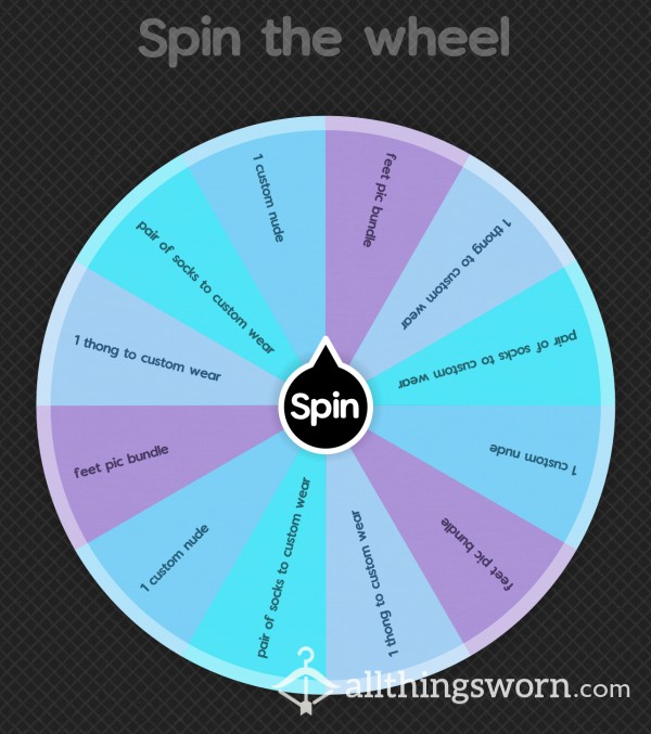 Spin The Wheel For Some Goodies 😛