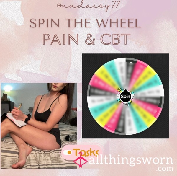 SPIN THE WHEEL: Pain & CBT- 2 Spins For $10