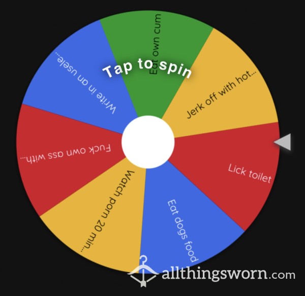 Spin Wheel - Humiliation Tasks